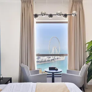 Luxury Jbr Shams - Full Sea View - Free 5* Resorts Access! Dubaï